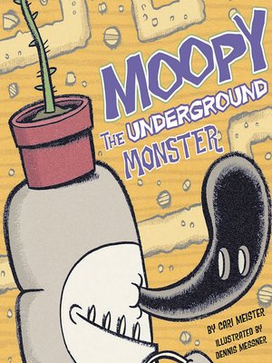 cover image of Moopy the Underground Monster